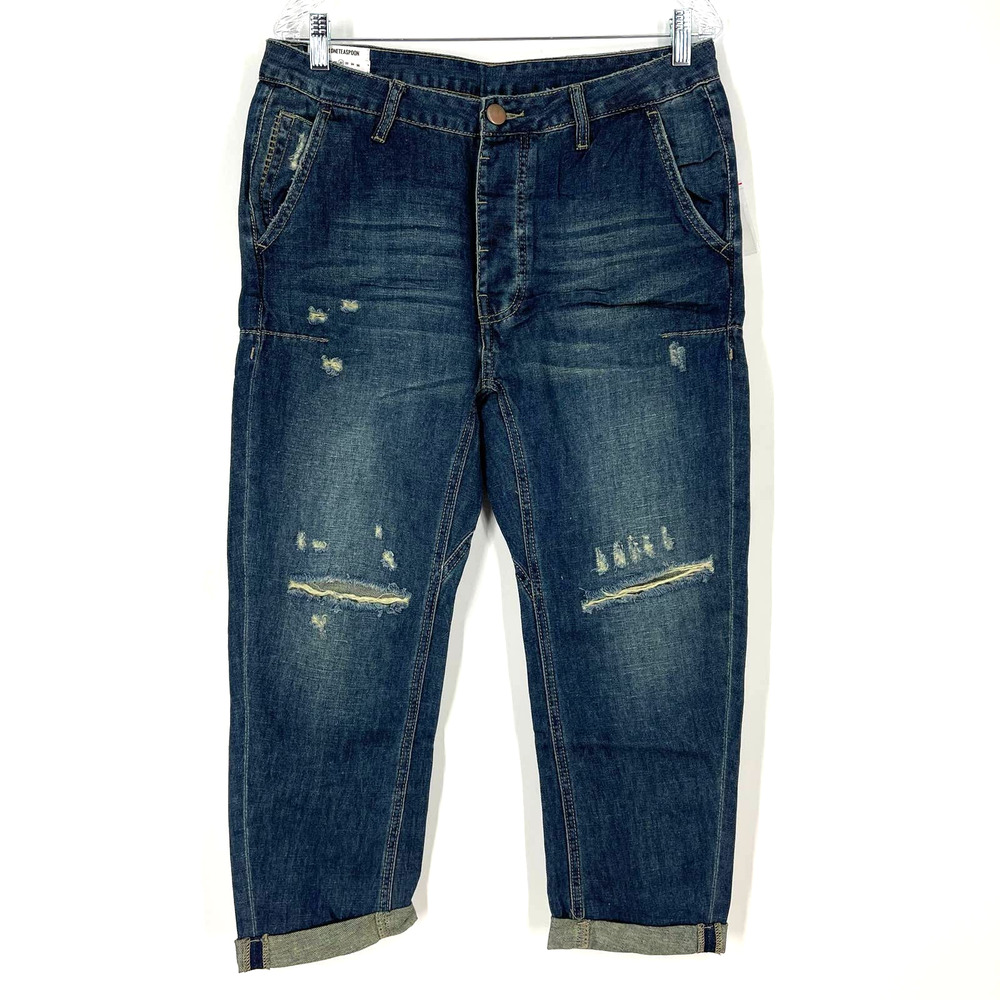 Man X One Teaspoon Mr Browns Jeans Indigo Men's 32R‎ NWT